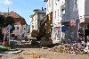 V Husově ulici se pokládá nová kanalizace (110 kB)