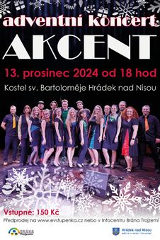 Akcent - adventní koncert