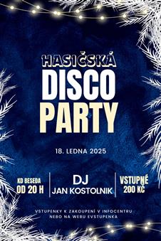 Hasičská DISCO PARTY