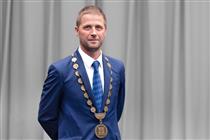 Nový starosta města, pan Pavel Farský (13.6.2024) (85 kB)